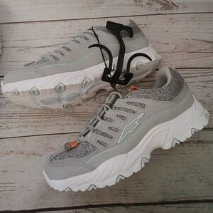 Avia Women's Elevate Athletic Shoes Gray And Mint Green 10W